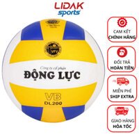 Bóng chuyền da Động Lực DL200 tiêu chuẩn liên đoàn VFF , banh bóng chuyền giảng dạy thi đấu - LIDAK SPORT