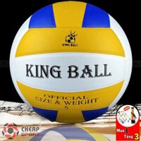 Bóng Chuyền Da King Ball Banh Bóng Chuyền Chính Hãng Số 5 Giá Rẻ Nam Nữ Trẻ Em Học Sinh Viên Thi Đấu