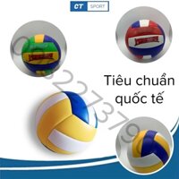 Bóng chuyền da thi đấu, banh bóng chuyền dùng cho tập luyện trong nhà và ngoài trời
