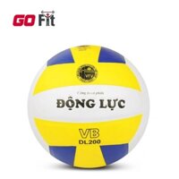 Bóng chuyền số 5 3 màu xuất khẩu DL 200 giá rẻ, Banh bóng chuyền luyện tập và thi đấu da PVC số 5.