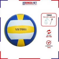 Bóng Chuyền Thăng Long VB 7000 da PU Chính Hãng Đạt Tiêu Chuần Thi Đấu Tặng Túi Lưới Đựng Bóng Và Kim Bơm Bóng