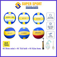 Bóng Chuyền Thăng Long VB 7700, VB 7400, VB 6800, VB 5020 Da PU Nhật Tiêu Chuẩn Thi Đấu tặng Bơm, kim bơm và túi lưới