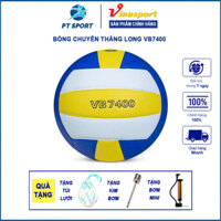 Bóng Chuyền Thăng Long VB7400 Chính Hãng Da PU Nhật Đạt Tiêu Chuẩn Thi Đấu [Tặng BƠM kim túi Lưới]