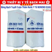 Bông Cuận 1kg Bông Y Tế Bạch Tuyết