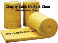 Bông cuộn bảo ôn sợi khoáng Rockwool cách nhiệt chống cháy