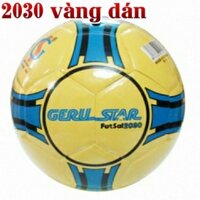 Bóng đá Gerustar Futsal 2030 (Vàng)( có tặng kèm kim bơm banh và lưới đựng banh) *  * )