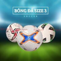 Bóng Đá Size 3 May Hàng VN Chất Lượng Cao - Trái Banh Số 3 Trẻ Em Người Lớn Tập Luyện Thi Đấu Sân Cỏ Nhân Tạo Tự Nhiên