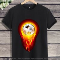 Bóng Đá Thể Thao T Dành Cho Nam Hiphop Hipster Nam Áo Dạo Phố Quá Khổ