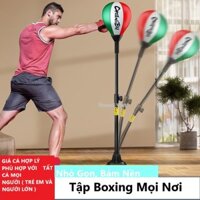 bóng đấm phản xạ boxing, bóng đấm tập phản xạ  hàng chính hãng tặng kèm găng đấm
