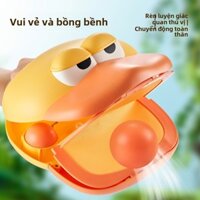 Bóng đàn hồi ném và bắt đồ chơi bộ pinball động vật tương tác ngoài trời dành cho cha mẹ và con cái