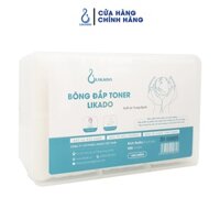 Bông đắp toner lotion mask Likado 1000 miếng cotton mềm 1 hộp