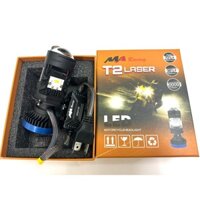 Bóng đèn bi cầu mini led T2 MA Raccing trợ pha Laser 70W, G63 Black ánh sáng trắng giá 1 bóng