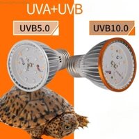 Bóng đèn bò sát LEADIGOL, Đèn LED UVA UVB Terrarium, Điểm đèn Full Spectrum 5.0 / 10.0 E27 Bóng đèn sưởi ấm thú cưng nhỏ cho rùa thằn lằn rắn