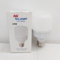 BÓNG ĐÈN BÚP TRỤ 10W ĐUÔI E27 - ÁNH SÁNG TRẮNG