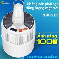 Bóng đèn cao cấp picnic SALAY, đèn sạc mang đi pinic, bóng đèn sạc chống va đập, bóng đèn led