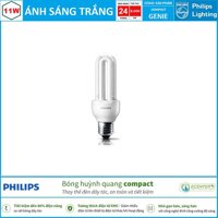Bóng đèn Compact Philips Genie 11W CDL E27 ( Ánh sáng vàng & trắng )