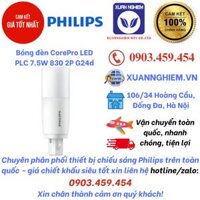 Bóng đèn CorePro LED PLC 7.5W 830 2P G24d