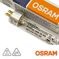 Bóng đèn diệt khuẩn OSRAM UV-C 8W Ro + Bộ lọc nước UV, Khử trùng khử trùng không khí