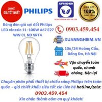 Bóng đèn giả sợi đốt Philips LED classic 11-100W A67 E27 WW CL ND SRT4