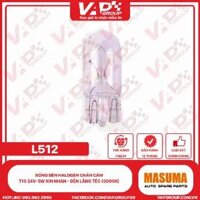 Bóng Đèn Halogen Chân Cắm T10 24V-5W Xin Nhan - Đèn Lăng Téc (3000K)