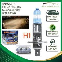 Bóng đèn halogen h1 55w 12v tăng sáng 150 chính hãng dùng cho các dòng xe ô tô