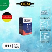 Bóng Đèn Halogen H11 12V 100W OGM - Nguyên Bản OGM