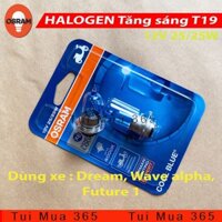 BÓNG ĐÈN HALOGEN OSRAM T19 TĂNG SÁNG M5 DREAM, WAVE ALPHA, FUTURE 1 – 100% HÀNG CHÍNH HÃNG