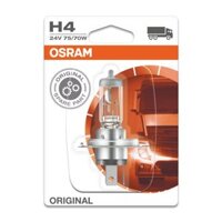 Bóng đèn HALOGEN OSRAM H4-24V-75/70W màu trắng chính hãng