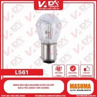 Bóng Đèn Hậu Halogen Chân Cài Đôi S25 2 Tóc 24V/21-5W (3000K)