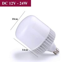 Bóng đèn LED 12v 24w đui E27