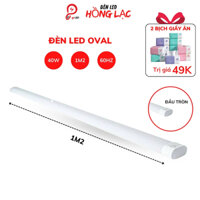 Bóng Đèn Led 1m2 36w.40W Oval Thiết Kế Chip Led Cao Cấp Bóng Đèn Led Siêu Sáng Sang Trọng Không Gây Mỏi Mắt Loại C