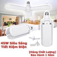 BÓNG ĐÈN LED 3 CÁNH HÌNH QUẠT 45W SIÊU SÁNG