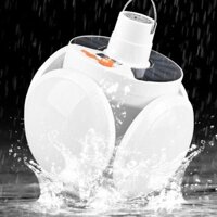 Bóng Đèn Led 4 Cánh 5 Bóng Năng Lượng Mặt Trời, Đèn Siêu Sáng Tích Điện Ngoài Trời Đèn Năng Lượng Mặt Trời