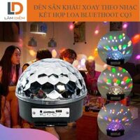 BÓNG ĐÈN LED 4 CÁNH RGB CÓ REMOTE TÍCH HỢP LOA BLUETOOTH 4.0 CQ9 - CQ3