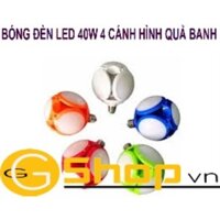 BÓNG ĐÈN LED 40W 4 CÁNH HÌNH QUẢ BANH
