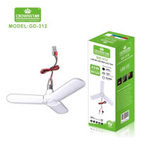 Bóng đèn Led 45W Quạt trần có kẹp bóng đèn Led 12V di động