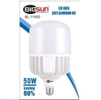 Bóng đèn Led 50W nhôm đúc, trắng