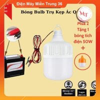Bóng đèn led 65W kẹp bình ac quy, siêu sáng tiết kiệm điện thích hợp cho đi cắm trại “Điện Máy Miền Trung 36”