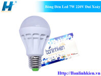 Bóng Đèn Led 7W 220V Đui Xoáy   Yêu thích