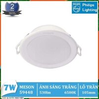 BÓNG ĐÈN LED 7W PHILIPS MESON GEN3 59448 ÂM TRẦN DOWNLIGHT KIỂU TRÒN (3 MÀU ÁNH SÁNG TRẮNG & TRUNG TÍNH & VÀNG LỰA CHỌN)