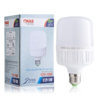 Bóng Đèn LED Ắc Quy Có Kẹp Bình 12V (18W) Sopoka