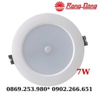 Bóng Đèn Led Âm Trần Dowlight Cảm Biến 7W-9W Chính Hãng Rạng Đông