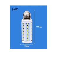 Bóng Đèn Led Bắp Ngô 10W E27, Led Bulb Trang Trí Sân Vườn Nhà Cửa Hàng Chính Hãng - VÀNG