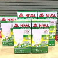 Bóng Đèn Led - Bóng Đèn Đui Xoáy - Cao Cấp Nival 30w/40w/50w