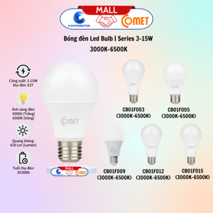 Bóng đèn Led bulb 15W CB01F0153 Comet