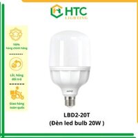 Bóng đèn led Bulb 20W - LBD2 - 20T trắng, LBD2-20V vàng- Thương Hiệu MPE - Vàng - 3500K