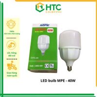 Bóng đèn led bulb  40W -  Thương Hiệu MPE - Vàng - 3500K