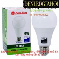 Bóng đèn led bulb 9W Rạng Đông