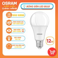 Bóng đèn LED Bulb E27 ECO CLASSIC A 12W OSRAM - Ánh sáng Vàng 3000K