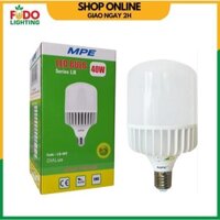 Bóng đèn led Bulb MPE 20w/ 30w/ 40w/ 50w thân nhôm chính hãng